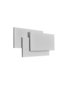 TAHITI XL * APLIQUE GRANDE LED CUADRADOS 36W - BLANCO - 3000K